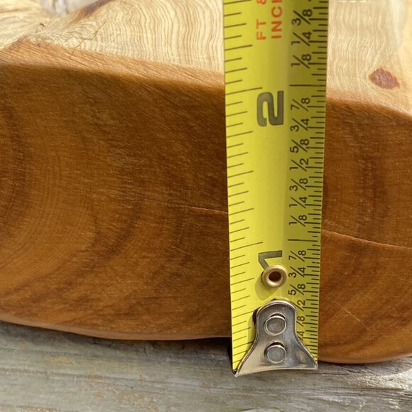 Juniper Wood Handmade Boho Wooden Candle Votive Holder Natural Cabin Western - Picture 12 of 12